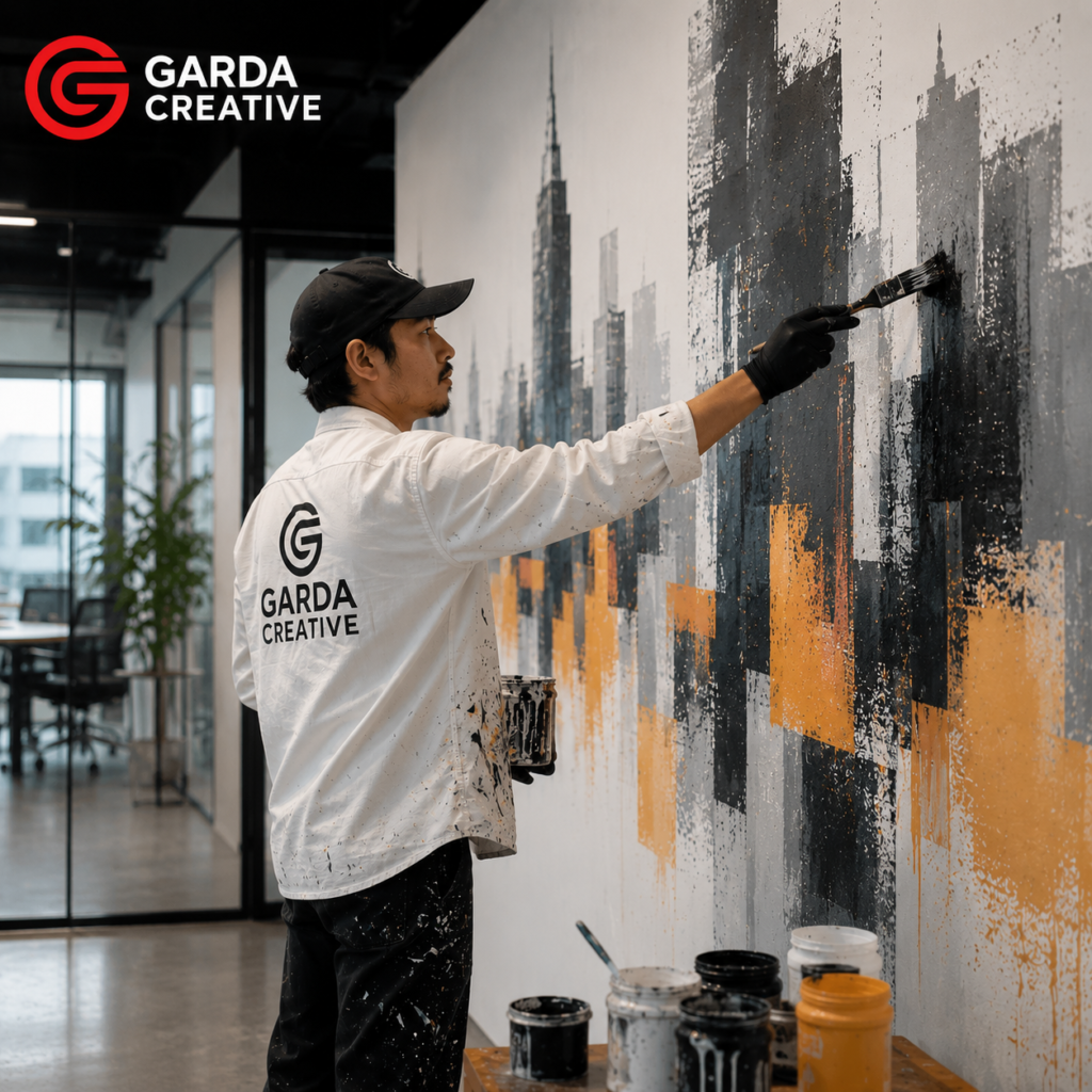 Garda Creative Jasa Lukis Mural Kantor Bandung