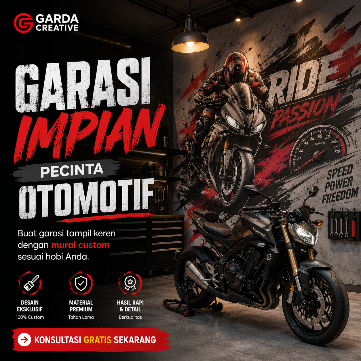 Jasa Lukis Mural 3D Bandung Berpengalaman untuk Hasil Visual Tampak Nyata