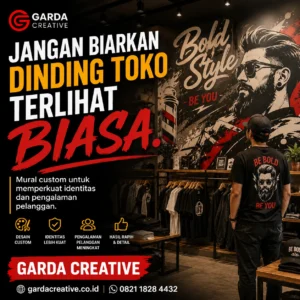 Jasa Mural 3D Bandung: Solusi Seni Dinding Interaktif untuk Ruang Anda