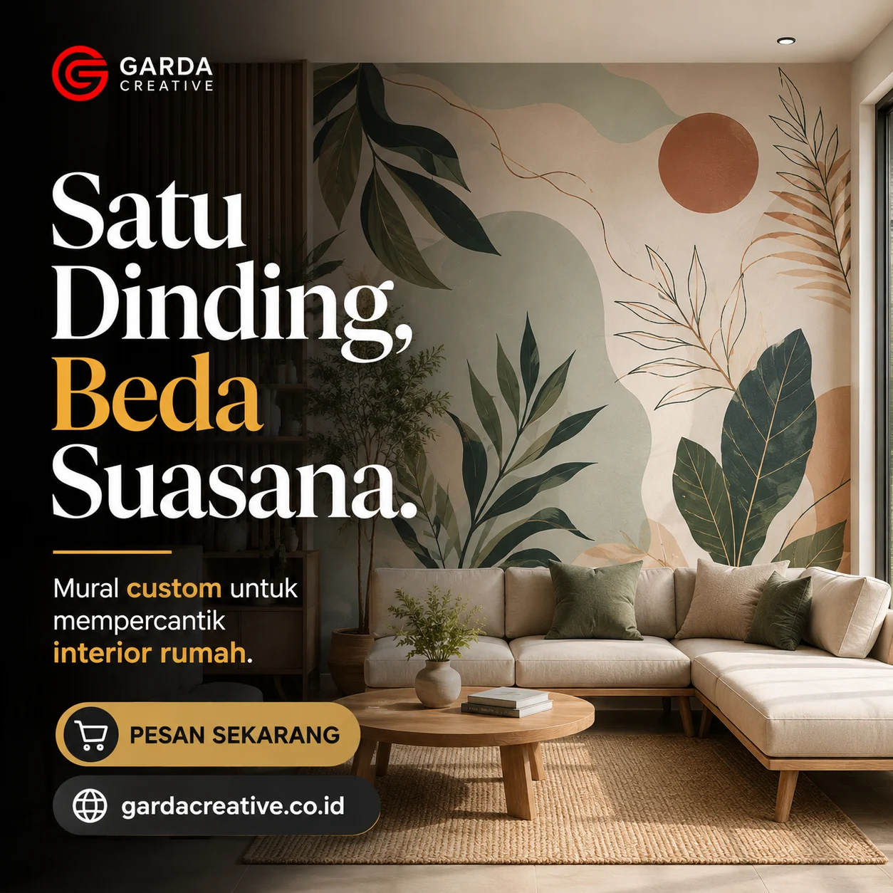 Rincian Harga Jasa Lukis Dinding Jakarta per Meter Terbaru