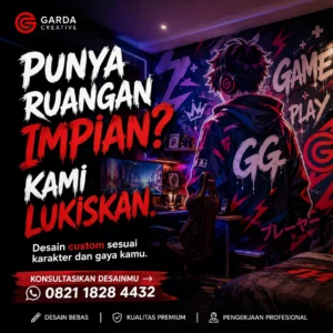 Rincian Lengkap Harga Jasa Mural Bandung per Meter untuk Dinding Estetik